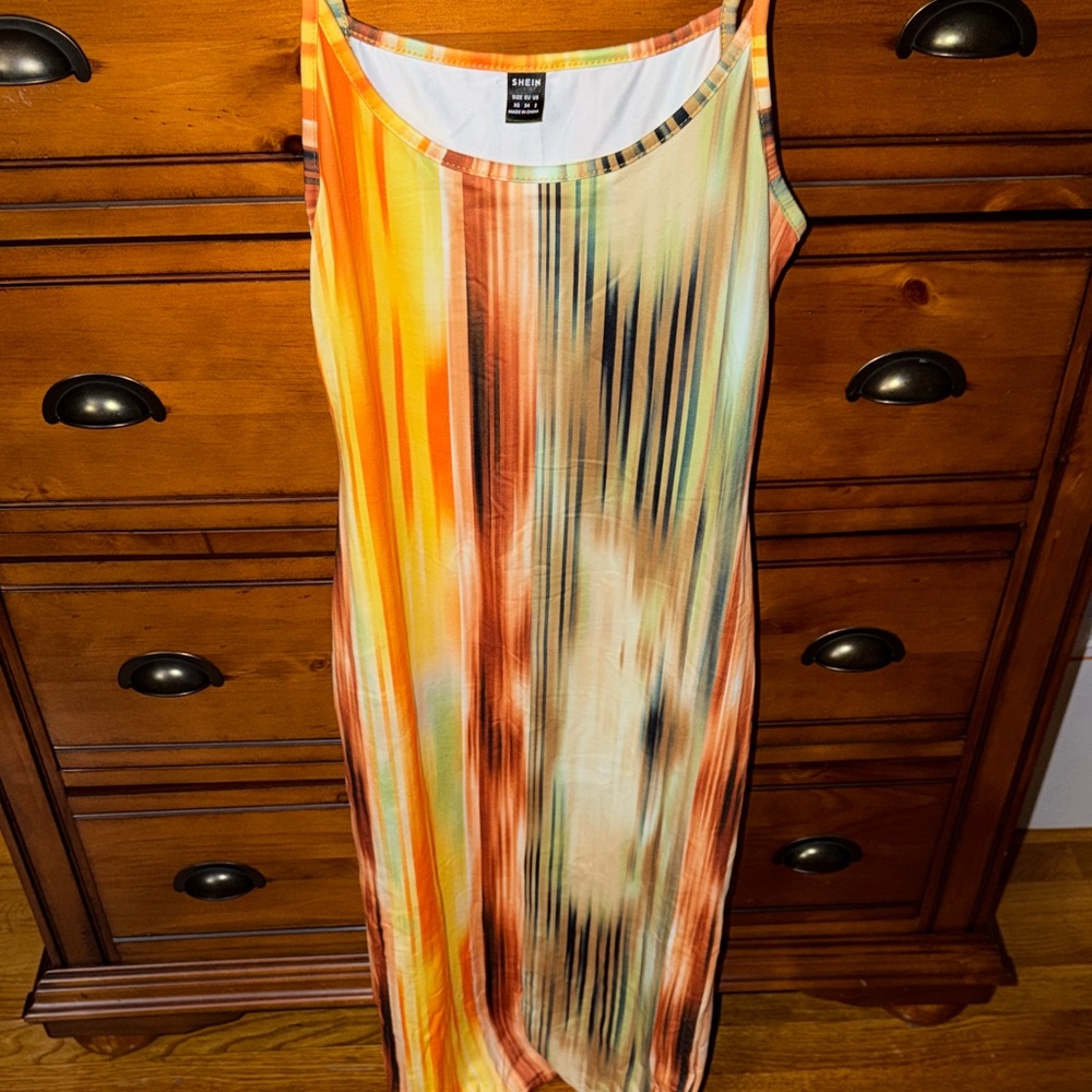 SHEIN Multicolor Striped Dress